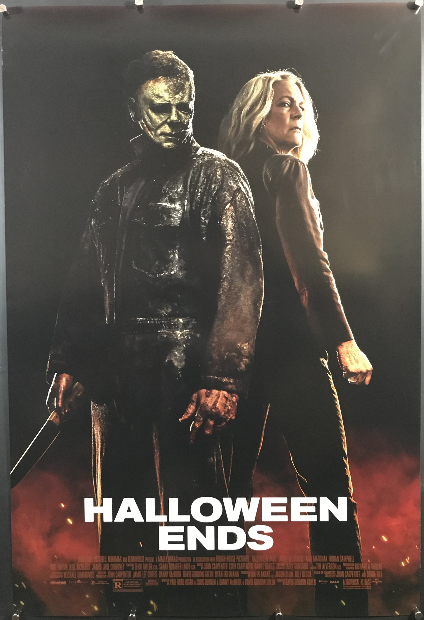 Halloween Ends Original One Sheet Poster 2022