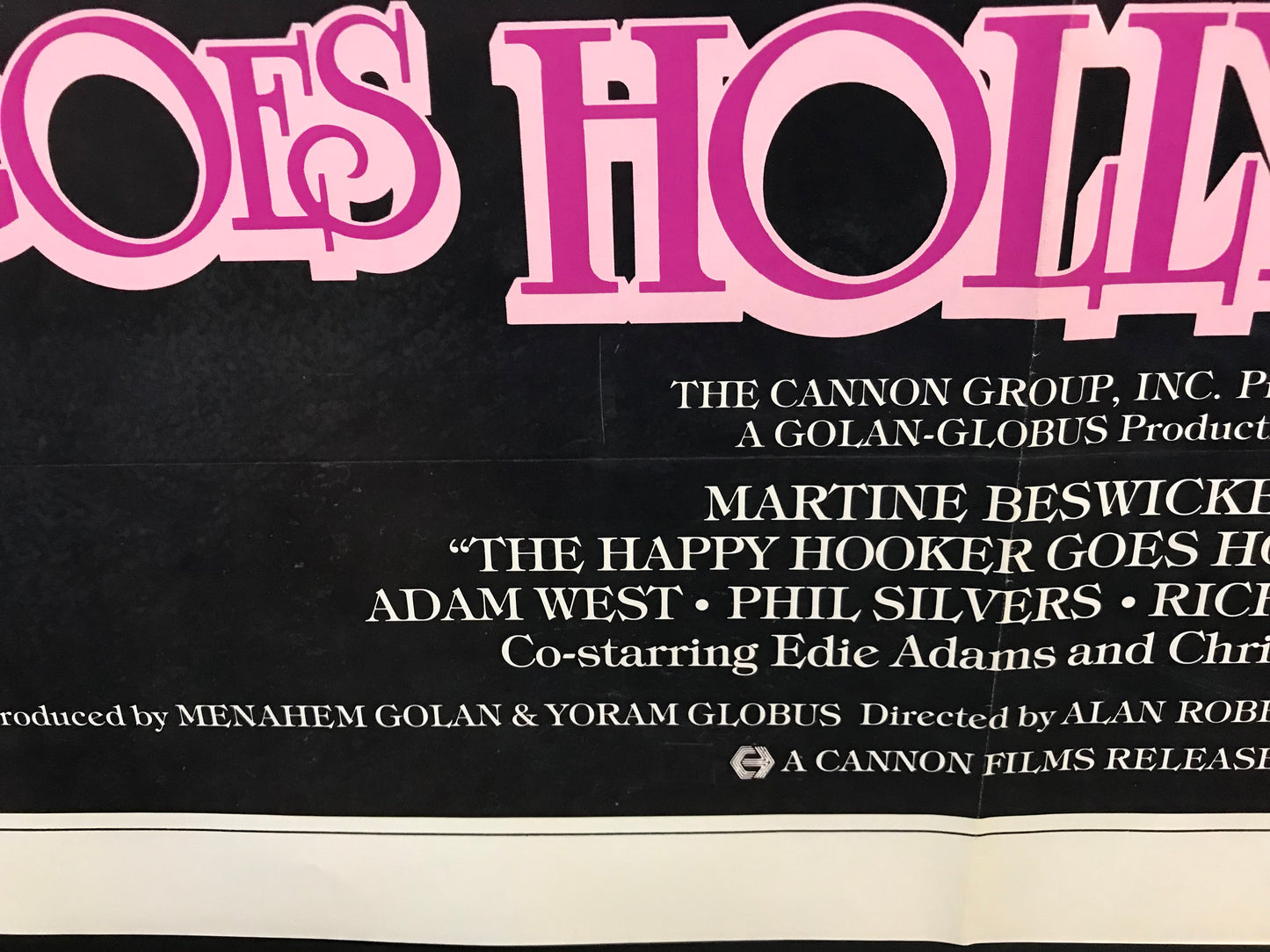 Happy Hooker Goes Hollywood Original One Sheet Poster 1986